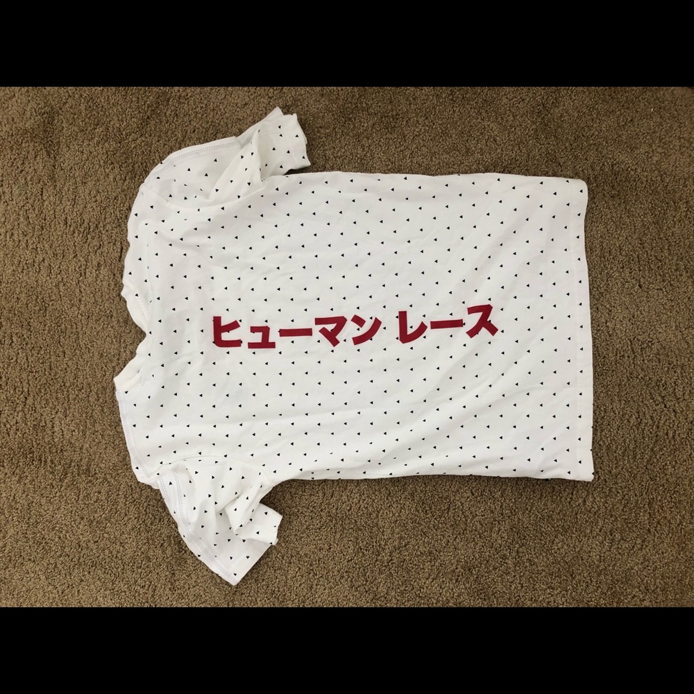 Adidas x Pharrell Williams printed shirt